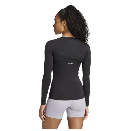 Adidas Γυναικεία μακρυμάνικη μπλούζα Techfit Long Sleeve Training Top